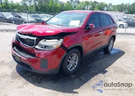 2014 Kia Sorento Lx из США, поврежденный, VIN 5XYKT3A69EG482750